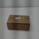Qilery 50 Pcs Wedding Mini Paper Gift Bags Bulk with Tissue Paper Small Gift Bags with Handle and Tags for Birthday Graduation Summer Party Business(Brown,4.7 x 2.4 x 3.9'')