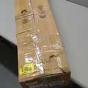 Tessco 4 Sets Gold 7 Arm Floor Candelabra 46.5'' Tall Floor Candle Holders Metal Candle Holders with Acrylic Lampshade Candlestick Centerpiece for Electronic Wedding Home Party Decoration