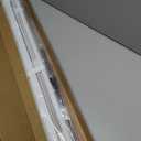 LazBlinds No Tools No Drill 1" Vinyl Mini Blinds, Cordless Blinds for Windows, Light Filtering Horizontal Window Blinds & Shades, 32" W x 36" H, White