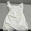 Dress White Size S ( no Brand)