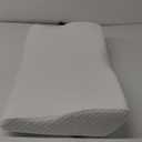 Contour Memory Foam Pillow Orthopedic Sleeping Pillows, Ergonomic Cervical Pillow for Neck Pain - for Side, Back and Stomach Sleepers, Free Pillowcase Included (Firm & Near King) (Near king(26*16*5 Inch), White)