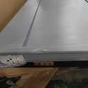 Keter Manor 4x6 Resin Outdoor Storage Shed Kit-Perfect to Store Patio Furniture, Garden Tools Bike Accessories, Beach Chairs and Lawn Mower, Grey & White