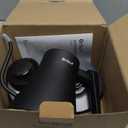 Electric Gooseneck Kettle with Temperature Control, 0.8L Pour Over Coffee, 1F Precision Heating, 7 Presets, Stainless Steel Inner, Electric Tea Kettle with 2H Keep Warm, Matte Black