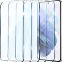 2 x 5+1 Pack Designed for Samsung Galaxy S21 Plus Screen Protector9H Tempered Glass Full Coverage Film Compatible for Samsung S21+Plus HD