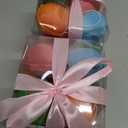 2 x Easter Decoration Egg Hanging Ornaments, 8 Pcs 3 inch Large Decorations Artificial Velvet Colorful Tree Gifts Box for Trees Spring Decorative for DIY Crafts Party School Office Home Decor