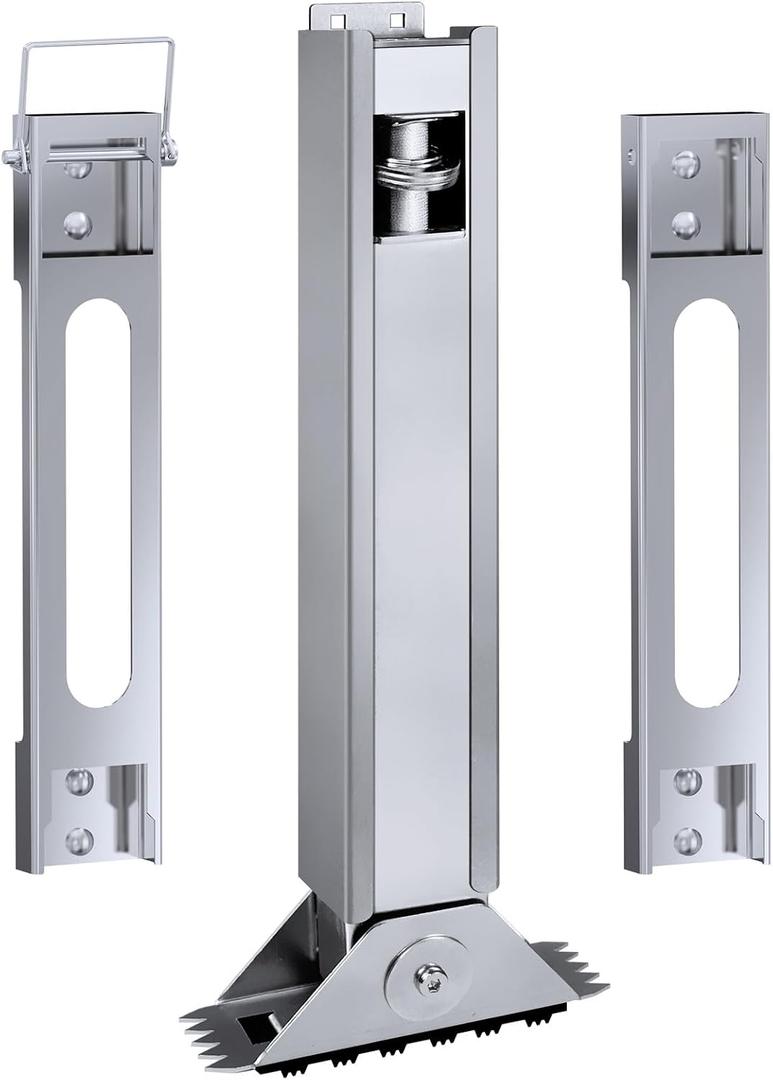 Ladder Leveler for Extension Ladder, Adjustable Extension Ladder Stabilizer Leg Ground Leveler, with Anti-Slip Pattern Steel Pole,Ladder Levelers for Extension Ladders(1 Piece)