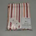 Gather & Knot Drawstring Christmas Gift Bags | 20" Large 16" Medium | Pink Fa La La | Premium Canvas | Reusable Fabric Wrap for Holidays | Mix & Match Set