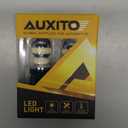 AUXITO 3157 LED Bulb White, Super Bright 4157 3156 LED Reverse Light Bulbs 3056 3057 3047 4057 3457 4114 LED Bulb for Backup Tail Brake DRL Signal Parking Lights, Pack of 2