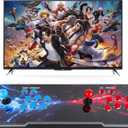 Pandora Box Arcade Console with 32000 Games in 1, 1280x720 Full HD Retro Gaming Machine for TV, Monitor, and Projector, 3D Games Support 1-4 Players, Search/Save/Hide/Pause Functions