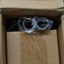 QDWIS Boho Wood Curtain Rods for Windows 48 to 84 inch,1" Adjustable Heavy Duty Window Curtain Rod with Imitation Wood Grain Finials,Rustic Decorative Drapery Rods Set,Size:36-88'',Weathered Wood