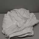 RIMELA White Bed Skirt King Size 15 Inch Drop, Elastic Bed Skirting for Bed Base and Frame, Bedding Dust Ruffle, Lightweight Wrap Around Adjustable Bedskirt, Cal King