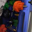 Orion Motor Tech Coolant Pressure Tester Kit, 26pc Coolant Vacuum Refill Kit with 18 Radiator Adapters, Radiator Cooling System Pressure Tester & Filler Kit with Vacuum Pump Vacuum Purge & Refill Tool