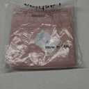 Tanming Linen Pants for Women Summer Casual High Waisted Drawstring White Beach Pant (Medium, Pink03)