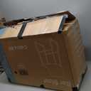 Sweetcrispy Counter Height Bar Stools Set of 2, 30 inch Height Stool Faux Leather Barstools with Back, Armless Kitchen Island Countertop Comfortable Modern Chairs with Metal Legs - Classic Black