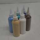 Libima 6 Pcs Sand 9oz Sand Bottles for Kids Sand Kit for DIY Art and Craft Drawing Wedding Decorative Sand Bottles Arts Kit for Kids Painting Decorations