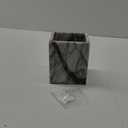 Natural Lilac Marble Toothbrush Holders for Bathroom, Marble Makeup Brush Holder Countertop Organizer