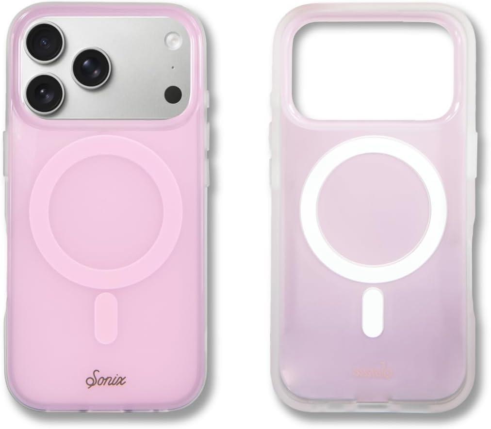 Sonix Case for iPhone 17 Pro Max | Compatible with MagSafe | 10ft Drop Tested | Jelly Pink