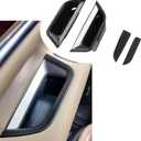 2PCS for XT5 Front Door Handle Storage Box Organizer, Compatible with Cadillac XT5 2025 2024 2023 2022 2021 2020 2019 2018 2017 Car Interior Door Armrest Insert Tray
