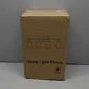 MOKATNG 4-Light Bathroom Light Fixtures, Vanity Light with Milky White Shades, Oil-Rubbed Bronze Bathroom Light Fixtures Over Mirror, Modern Bathroom Wall Lamp for Mirror Living Room Cabinet Bedroom (Brown and Gold)