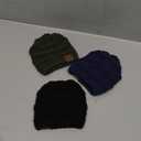 3-Pack Baby Beanies for Boys, Girls - Stretchy Knit Baby Hats, Cute Newborn & Toddler Winter Hat, Soft & Warm Infant Beanie 6-36 Months (Urban, M)