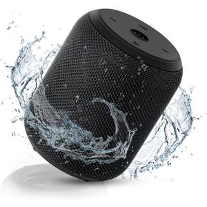 NOTABRICK Bluetooth Speaker, 15W Portable Speakers Bluetooth Wireless V5.0 with Stereo Sound, Active Extra Bass, IPX67 Waterproof Shower Speaker, Double Pairing, for Party, Home Theater, Game Theater