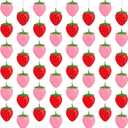 Strawberry Hanging Garland Berry First Birthday Decor 8PCS Strawberry Baby Shower Decorations Red and Pink Berry Banners for Strawberry Themed Party Favors Supplies