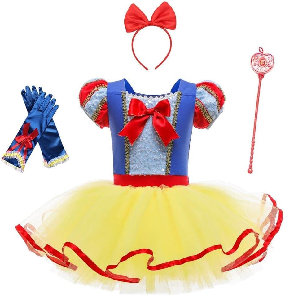 Dressy Daisy Ballet Tutu Dress Girls Size 18m-8 | Toddler Kids Princess Tulle Skirt Leotards Ballerina Outfit Dance Costume (2-3T, Style B (With Accessories))