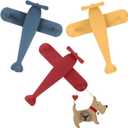 AceOrbit 3 Pack Airplane Shaped Wall Coat Hooks Vintage Nursery Decor Wooden Airplane Decorative Cute Coat Rack Wall Mount for Bedroom Living Room Office Entryway Door Nursery