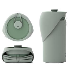 SÄKER Portable Dog Water Bottle, Collapsible Water Bottle for Dogs Perfect for Walking, Hiking and Outdoors | Works as a Portable Water Bowl | Designed in Montreal - 750ml