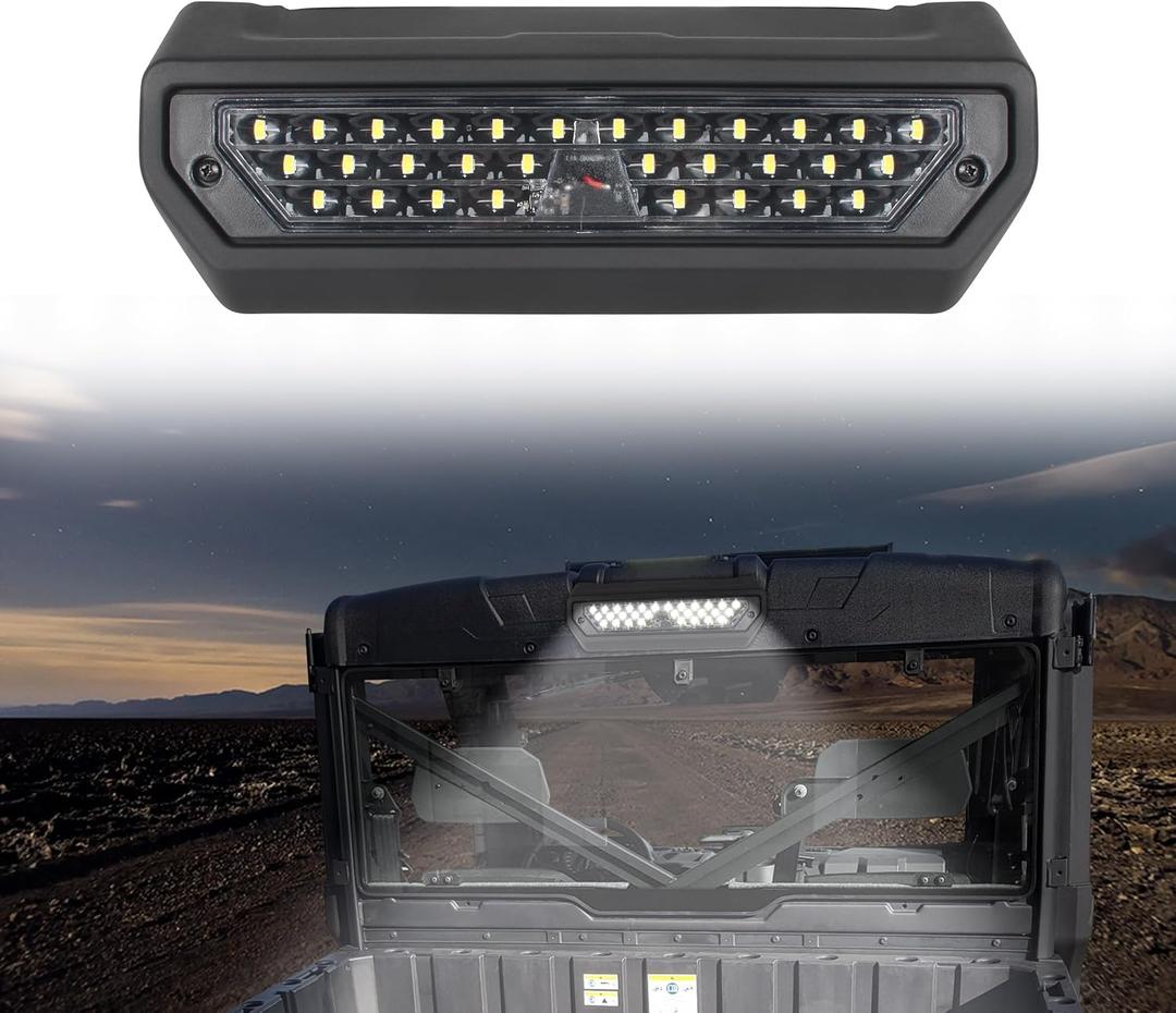 Rear LED Work Light Compatible with 2018-2024 Polaris Ranger XP 1000/ Ranger Crew XP 1000; 2020-2024 Ranger 1000/ Ranger Crew 1000 Accessories Rear Cargo Lamp Replacement for 2889672 (1PCS)
