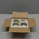 Ceramic Espresso Cups Set, Espresso Coffee Mugs, Special Glazed Demitasse Cups Expresso Coffee Cup for Espresso Machine (Kiln-Fired Blue)