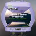 QTlier case for iPhone 14, 360 Rotatable Ring Stand, Raised Camera Frame, Shockproof with MagSafe Lilac