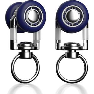 Curtain Track Rollers Curtain Mute Wheel Rollers Hook Pulley Runners/Sliders for Ceiling/Wall Mount Curtain Tracks 30PCS