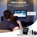 Dimmer Switch with Wireless Remote Control, Dimmer Light Switch, Single Pole Smart Light Switch Support 2.4G&5G Compatible with Alexa