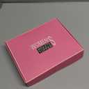 Hair Toppers for Women 20-Inch Wavy Ombre Highlight Synthetic Wig With Fringe Bang - Clip In Hair Pieces for Thinning Hair to Add Volume (Brown Black)