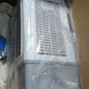 Large Windowless Portable Air Conditioner, 3 in 1 Evaporative Swamp Cooler with Remote, Hoseless Ventless Fan Ac Unit, 7H Timer, 8 Gal Water Tank, 4 Ice Box for Garage, Bedroom Home Outdoor