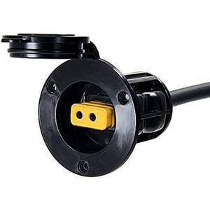 Cannon 1903012 Flush Mount Power Port Downrigger Accessory, Black