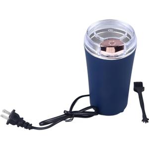 200g Capacity Coffee and Grinder for Beans, with Powerful 200W Motor, Stainless Steel Blades, Compact Portable, 110V US Plug