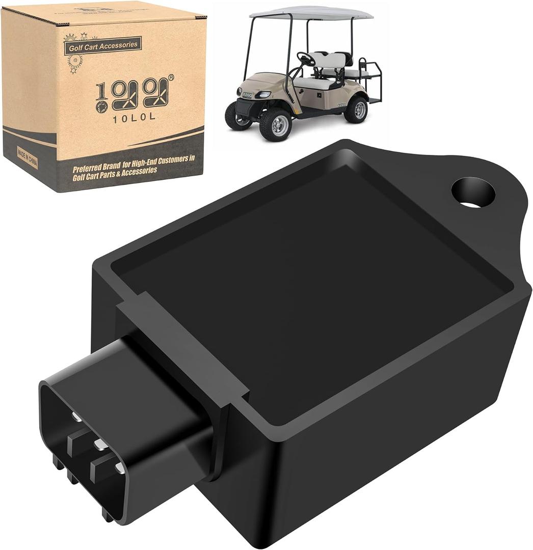 10L0L CDI Ignitor Igniter CDI Box for EZGO Golf Cart with MCI Engine 20042008, Replaces EPIGC108 72872-G01, Ignition Module for EZGO Gas Golf Cart Engine