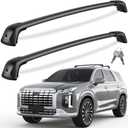 KINGGERI 330lb Lockable Roof Rack Cross Bars Compatible with Hyundai Palisade 2019-2025 SE SEL XRT Limited Calligraphy, Heavy Duty Rooftop Aluminum Roof Rails Crossbars Cargo Luggage Accessories
