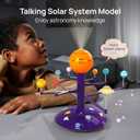 Science Can Solar System for Kids, Talking Astronomy Solar System Model Kit, Planetarium Projector with 8 Planets STEM Space Toys for 3 4 5+ Years Old Boys Girls