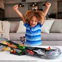 Mattel Disney Pixar Cars Track Set, Piston Cup Action Speedway Playset with 1:55 Scale Lightning McQueen Die-Cast Toy Car