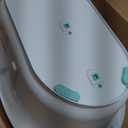 Frida Baby 4-in-1 Grow-with-Me Baby Bathtub, Baby Tub for Newborns to Toddler with Removable Bath Seat & Backrest for Bath Support in Tub