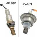 2PCS for 2006-2015 Honda Civic 1.8L L4 Upstream+Downstream Oxygen O2 Sensor 234-9124 234-4350
