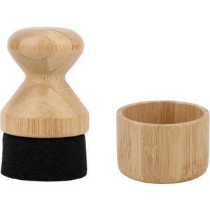 Wood Cutting Board Oil Applicator with Cover, Butcher Block Mineral Brush Tools Gadgets for Kitchen Scrapers Bowls Spoons