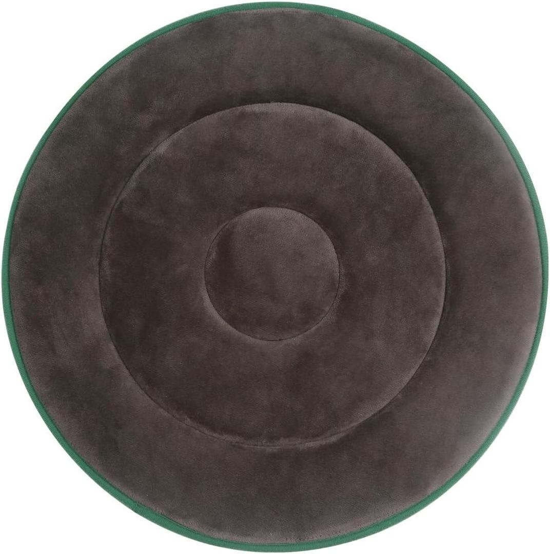 360 Degree Swivel Seat Cushion for Car or Chair,Rotating Seat Cushion Pivot Disc Pad for Elderly,Swivel Car Seat Chair Assist for Elderly to Turning Easily from Bed to Wheelchair (Gray-1Count(19.6"X19.6"))