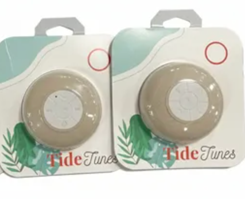 Seashell Bluetooth Speaker White 2 Pack