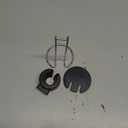 1PC Black Study Note Holder Office Desk Paper Clip Memo Holder & Organizer, Perfect Office Accessory, Organize and Access Bills