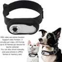 XUMIUZIY Pet Collar Camera, 1080P Camera for Dogs Cats with LCD Display, 170° Wide Angle, 5 Minutes Video Recording, 3 Hours Battery Life, Mini Action Cameras for Video Records