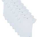 Gerber unisex-baby Short Sleeve Onesies Bodysuits, 8 Set, Small